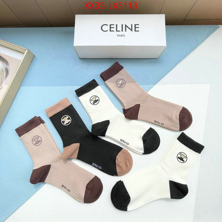 Sock-CELINE found replica ID: LX5113 $: 35USD