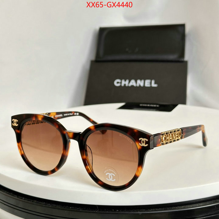 Glasses-Chanel designer wholesale replica ID: GX4440 $: 65USD