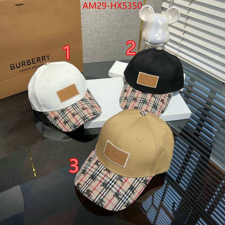 Cap(Hat)-Burberry sell online luxury designer ID: HX5350 $: 29USD