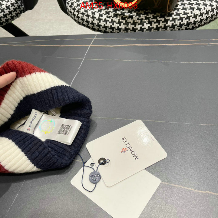 Cap(Hat)-Moncler the highest quality fake ID: HX6006 $: 35USD