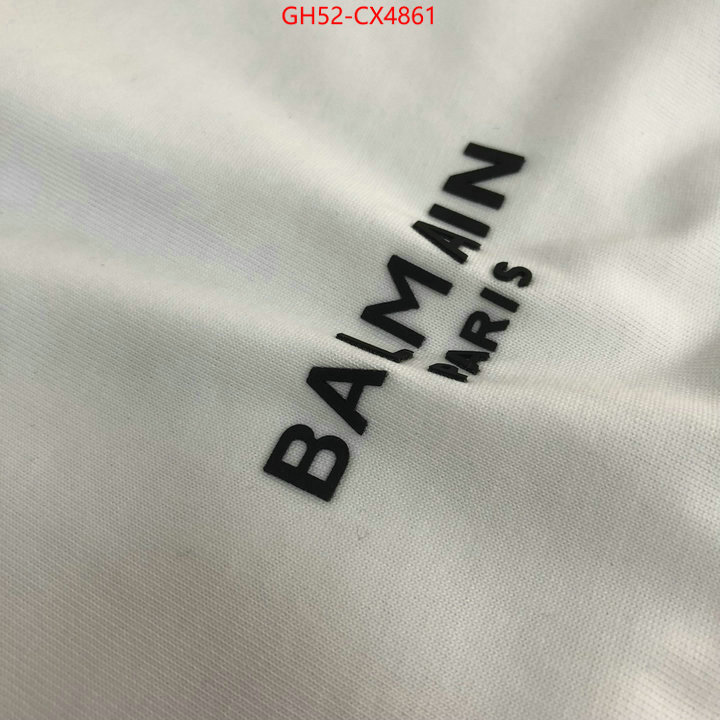 Clothing-Balmain 2024 aaaaa replica 1st copy ID: CX4861 $: 52USD