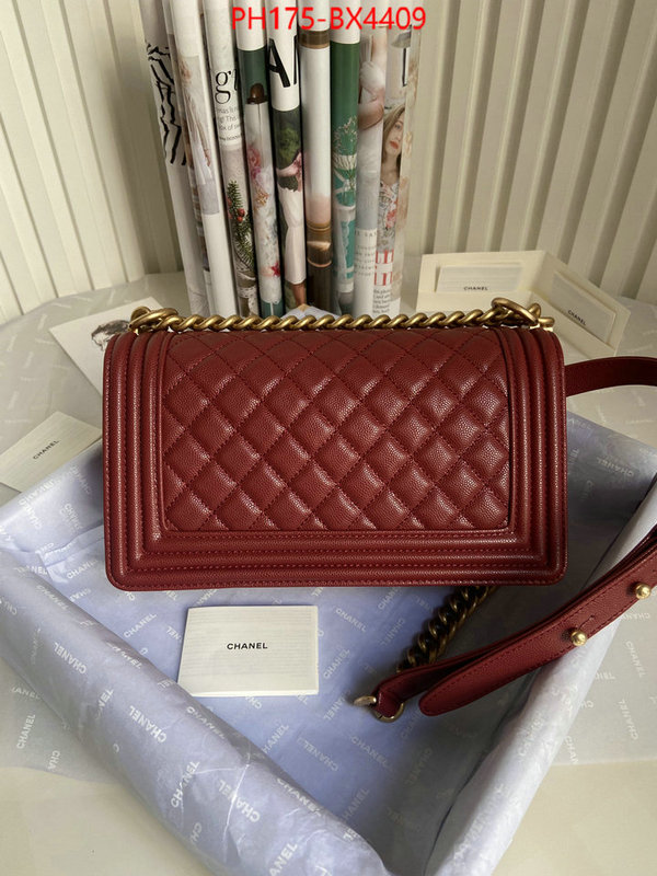 Chanel Bags(TOP)-Le Boy online sale ID: BX4409 $: 175USD,