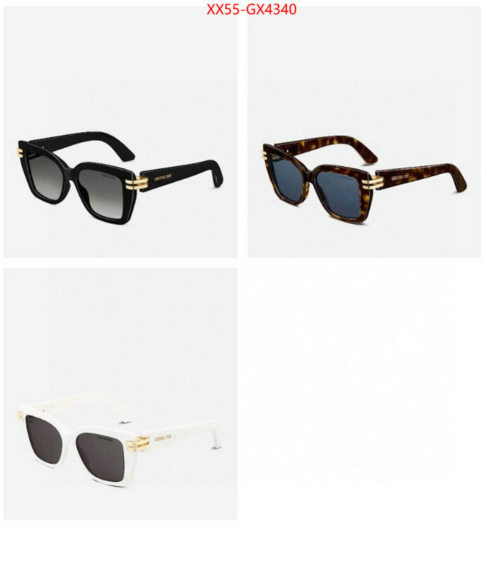 Glasses-Dior shop now ID: GX4340 $: 55USD