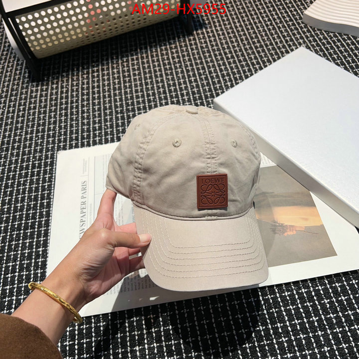 Cap(Hat)-Loewe knockoff highest quality ID: HX5955 $: 29USD