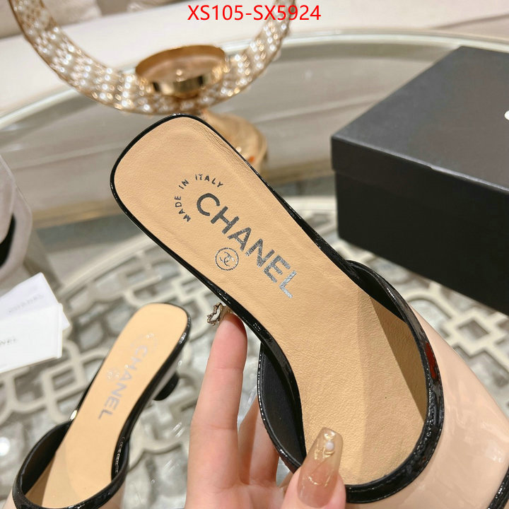 Women Shoes-Chanel best knockoff ID: SX5924 $: 105USD