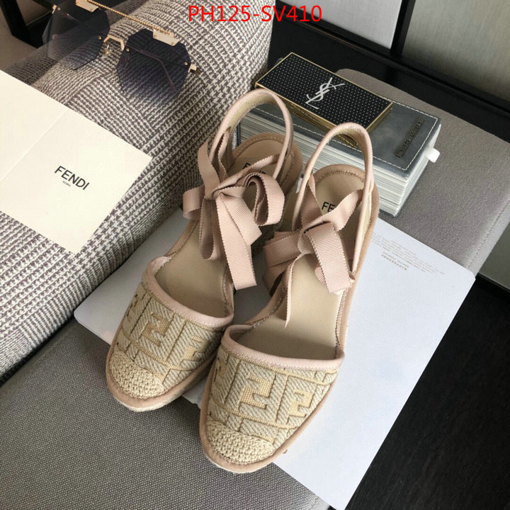 Women Shoes-Fendi top quality replica ID: SV410 $:125USD