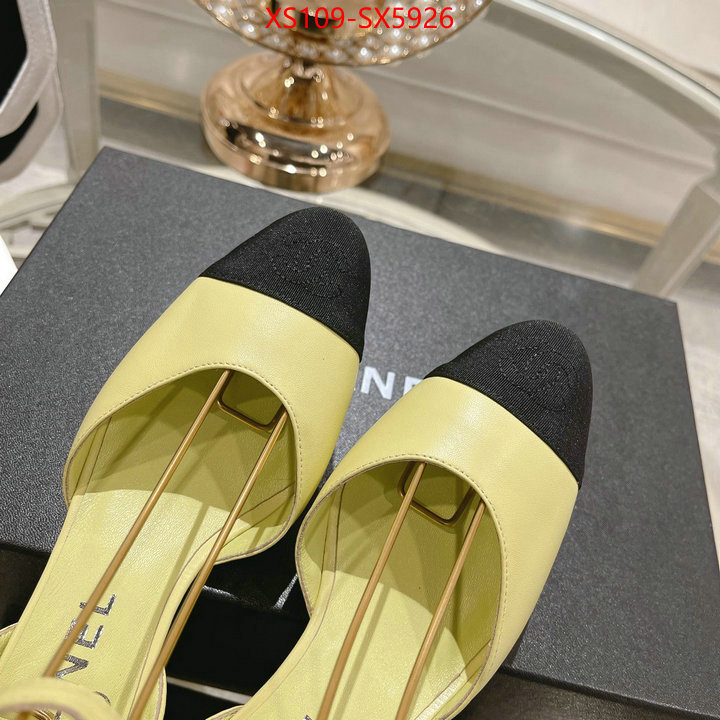 Women Shoes-Chanel luxury shop ID: SX5926 $: 109USD