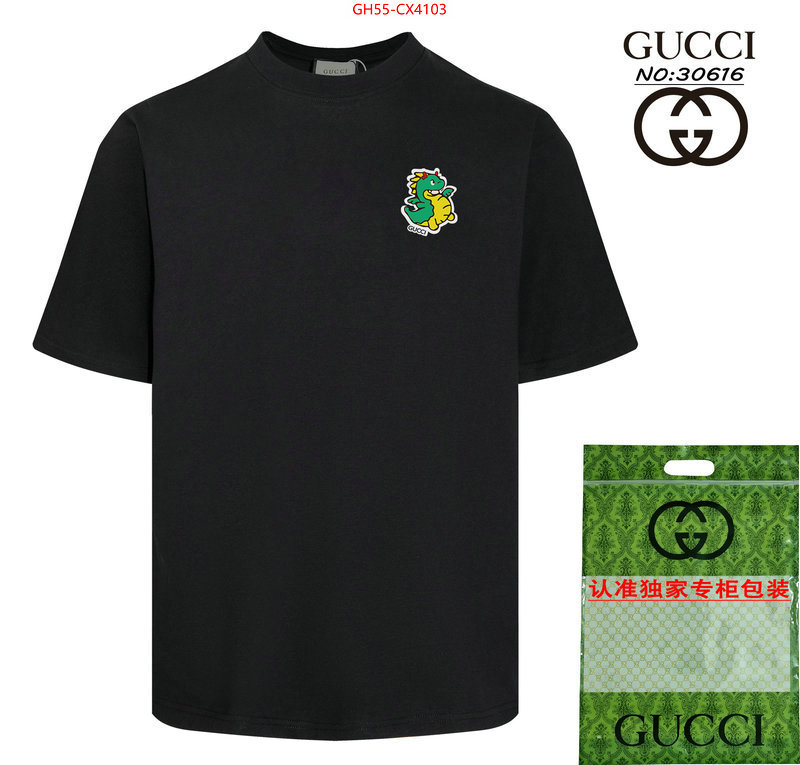 Clothing-Gucci online from china designer ID: CX4103 $: 55USD