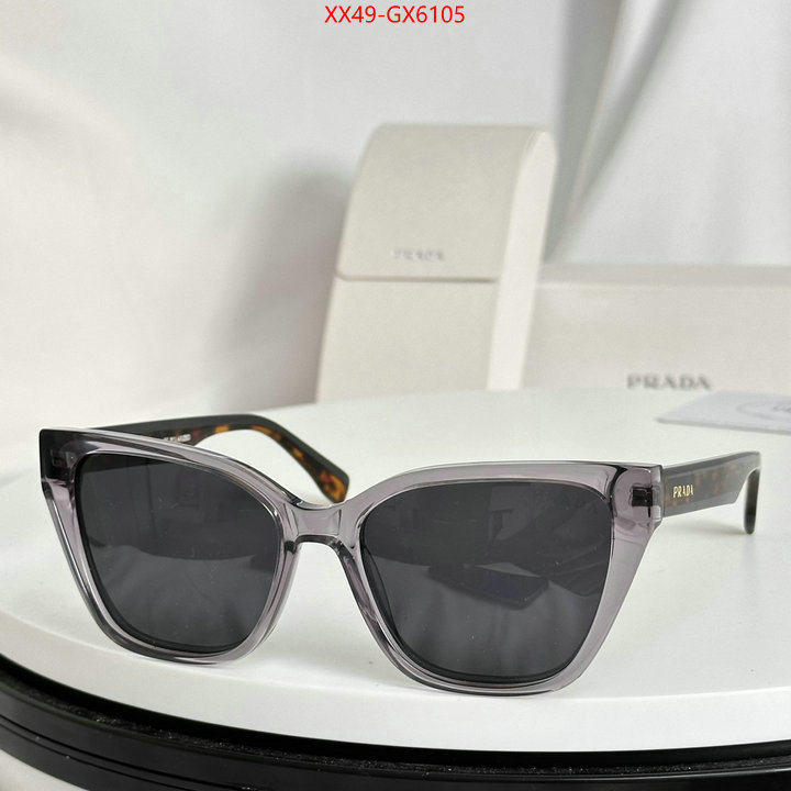 Glasses-Prada what's the best to buy replica ID: GX6105 $: 49USD