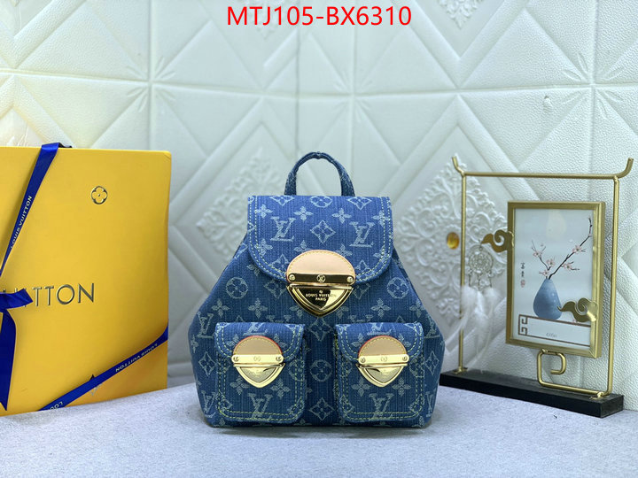 LV Bags(4A)-Backpack- cheap replica ID: BX6310 $: 105USD,