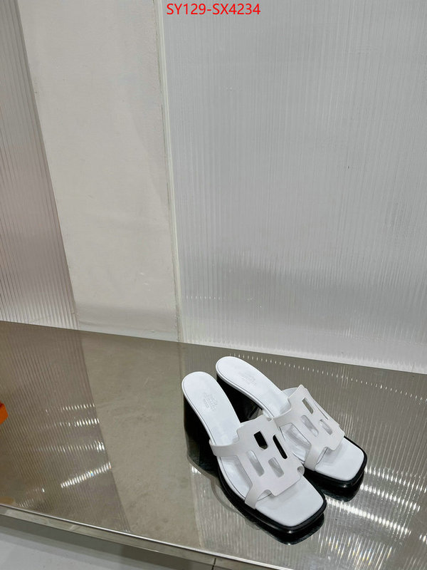 Women Shoes-Hermes top fake designer ID: SX4234 $: 129USD