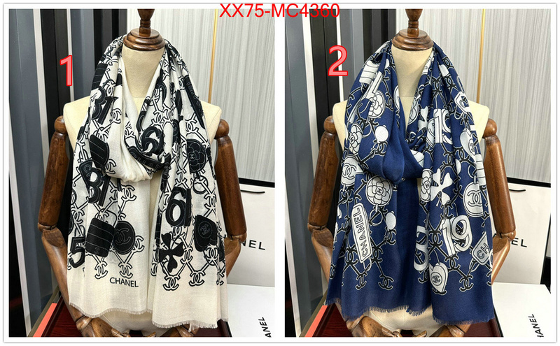 Scarf-Chanel designer replica ID: MC4360 $: 75USD