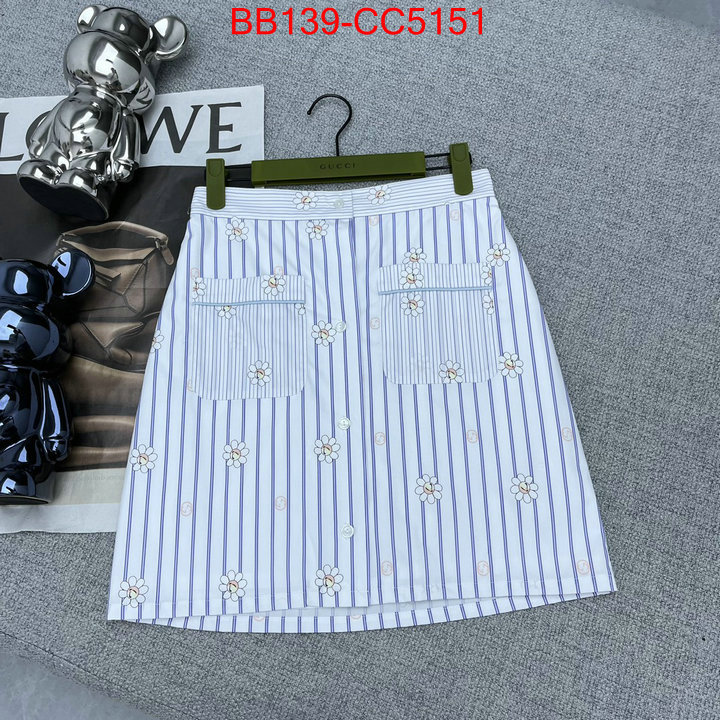 Clothing-Gucci best quality replica ID: CC5151 $: 139USD