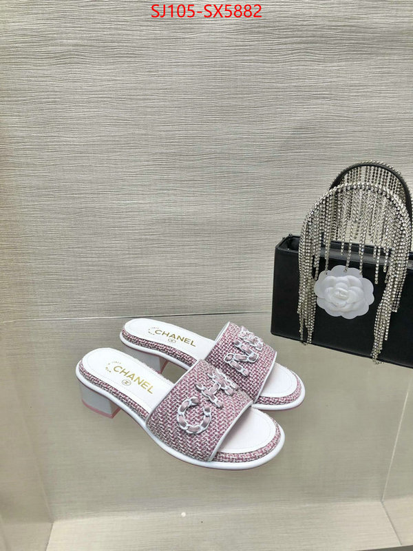 Women Shoes-Chanel customize best quality replica ID: SX5882 $: 105USD