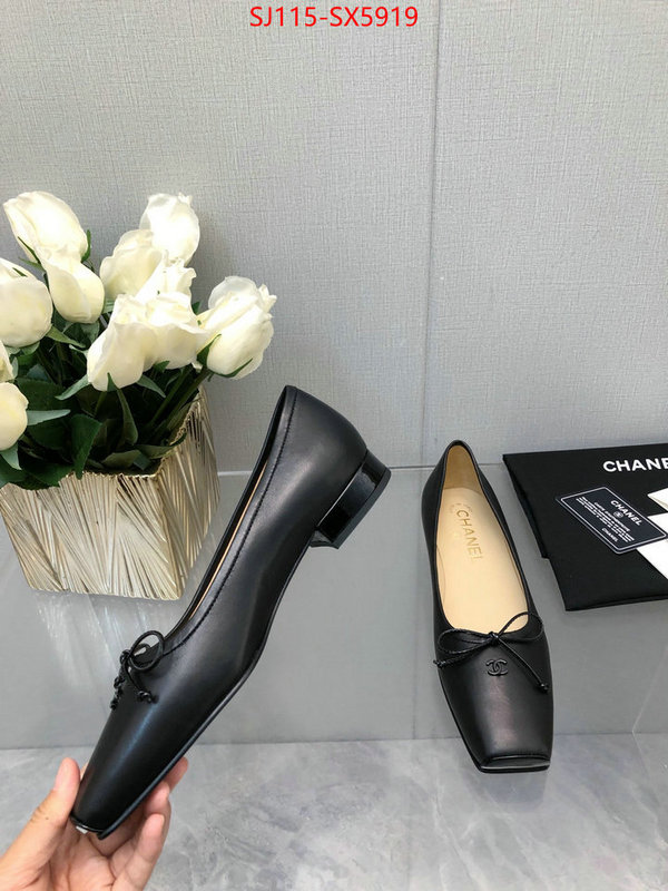 Women Shoes-Chanel cheap online best designer ID: SX5919 $: 115USD