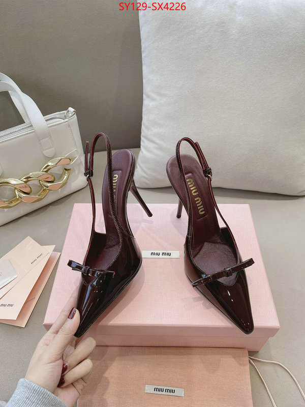 Women Shoes-Miu Miu high quality designer replica ID: SX4226 $: 129USD