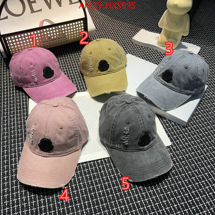 Cap(Hat)-Moncler 1:1 clone ID: HX5995 $: 29USD