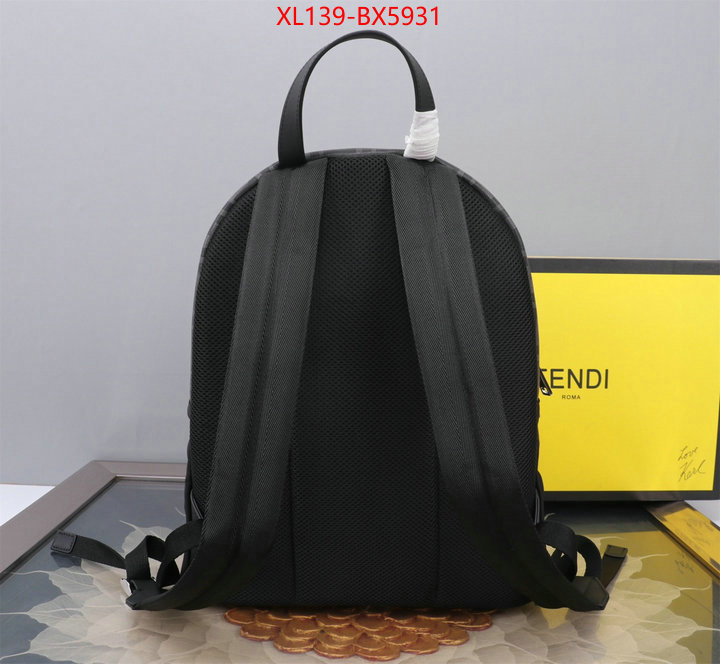 Fendi Bags(4A)-Backpack- replica designer ID: BX5931 $: 139USD,