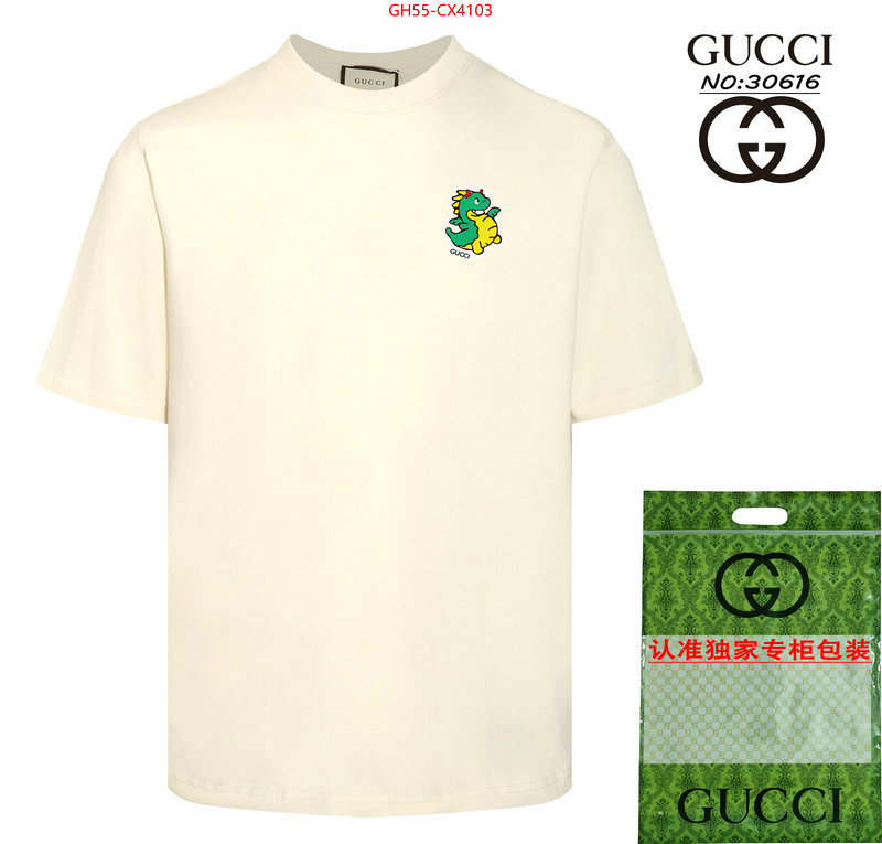 Clothing-Gucci online from china designer ID: CX4103 $: 55USD