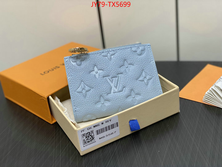 LV Bags(TOP)-Wallet replica aaaaa designer ID: TX5699 $: 79USD,