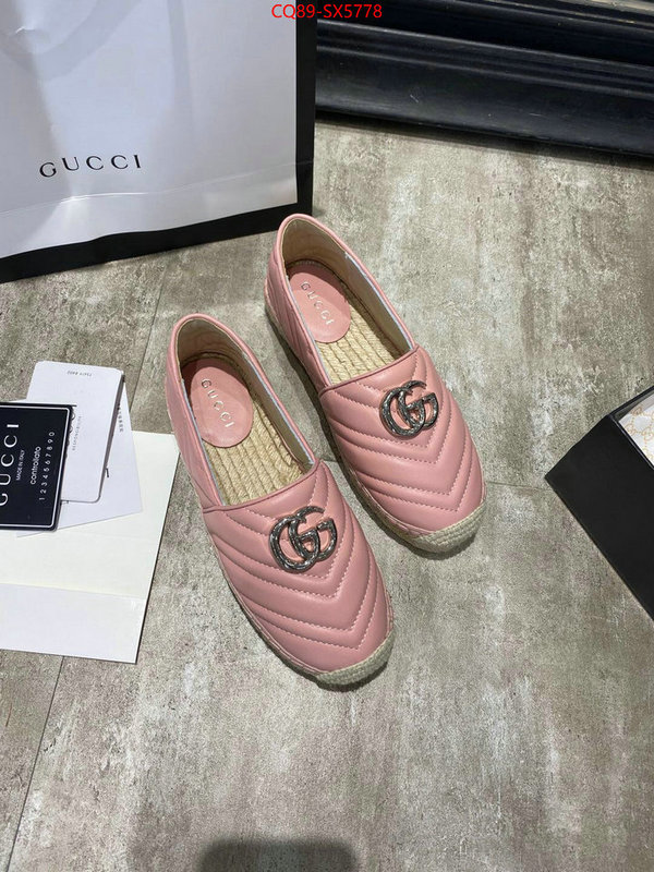 Women Shoes-Gucci cheap online best designer ID: SX5778 $: 89USD