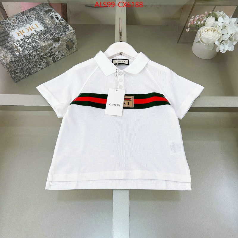 Kids clothing-Gucci mirror quality ID: CX6188 $: 99USD