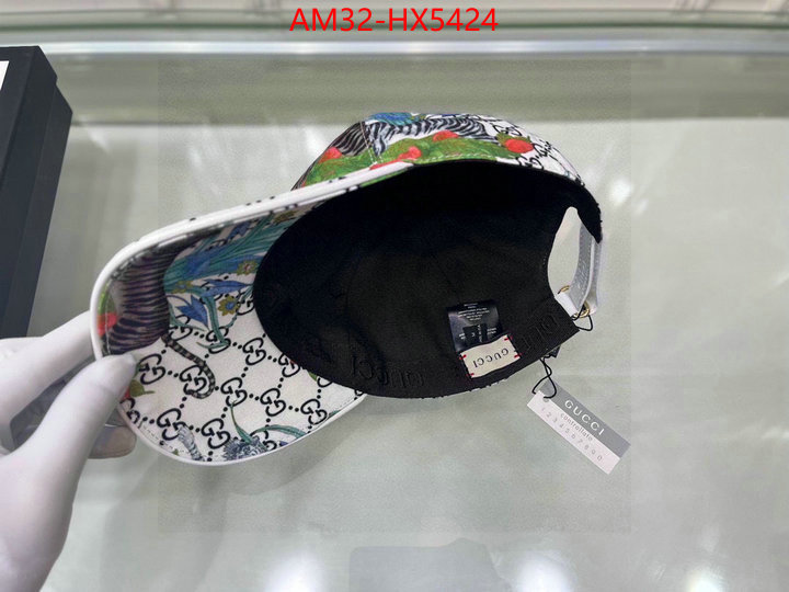 Cap(Hat)-Gucci aaaaa class replica ID: HX5424 $: 32USD