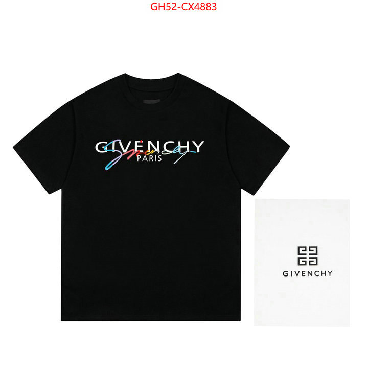 Clothing-Givenchy for sale online ID: CX4883 $: 52USD