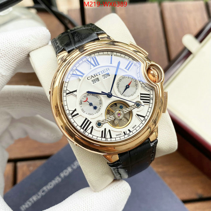 Watch(TOP)-Cartier cheap online best designer ID: WX6389 $: 219USD