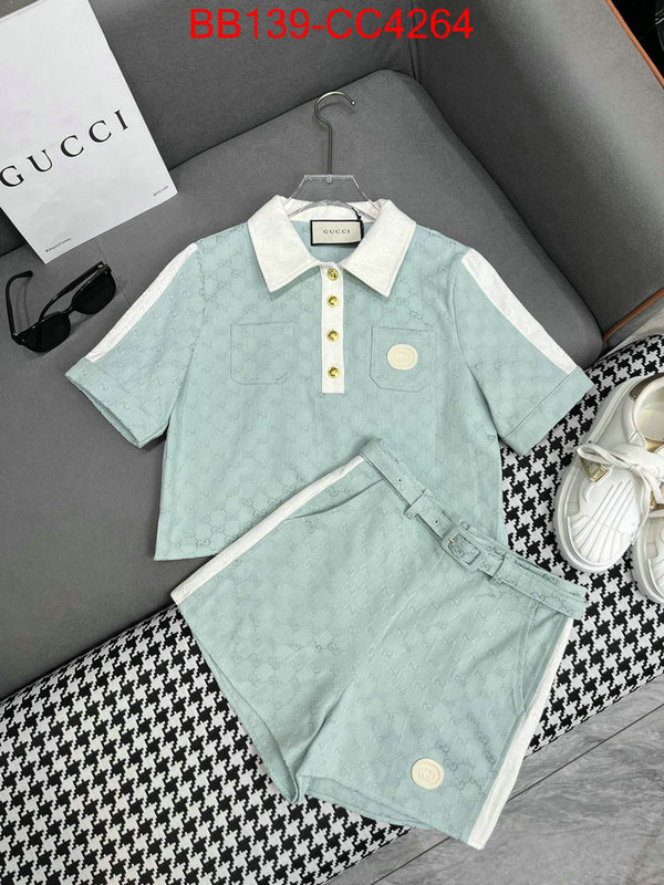 Clothing-Gucci designer 7 star replica ID: CC4264 $: 139USD