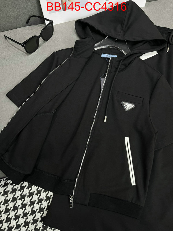 Clothing-Prada wholesale sale ID: CC4316 $: 145USD