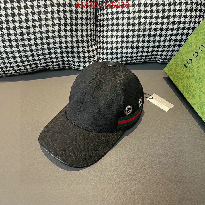 Cap(Hat)-Gucci 1:1 replica ID: HX5420 $: 32USD