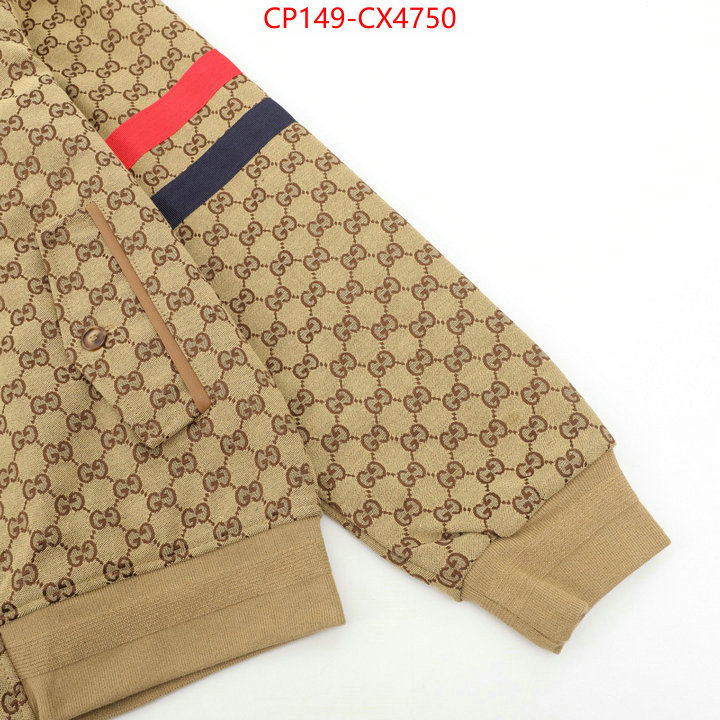 Clothing-Gucci high quality online ID: CX4750 $: 149USD