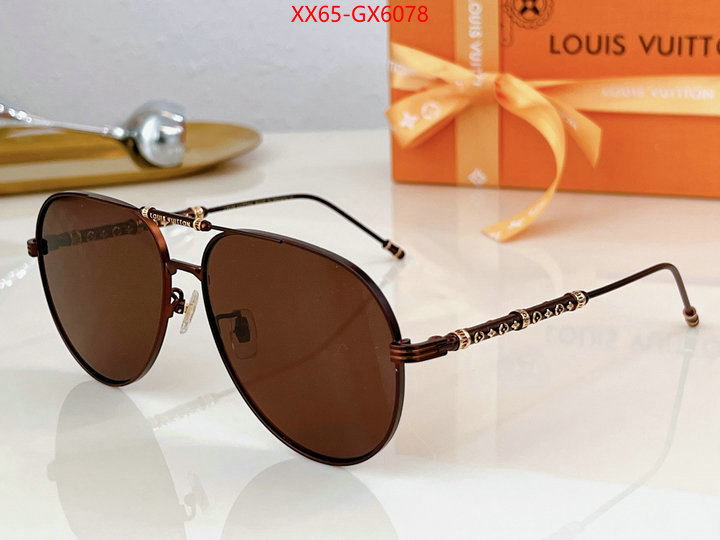 Glasses-LV the quality replica ID: GX6078 $: 65USD