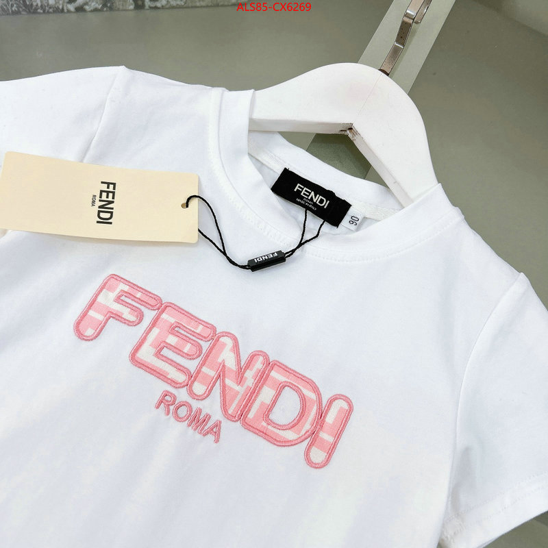 Kids clothing-Fendi wholesale replica shop ID: CX6269 $: 85USD