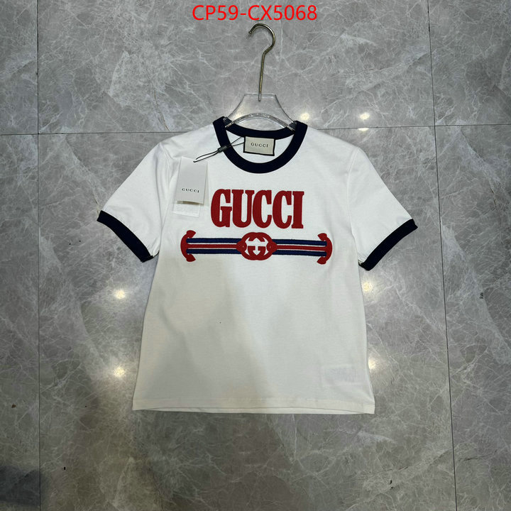 Clothing-Gucci only sell high-quality ID: CX5068 $: 59USD