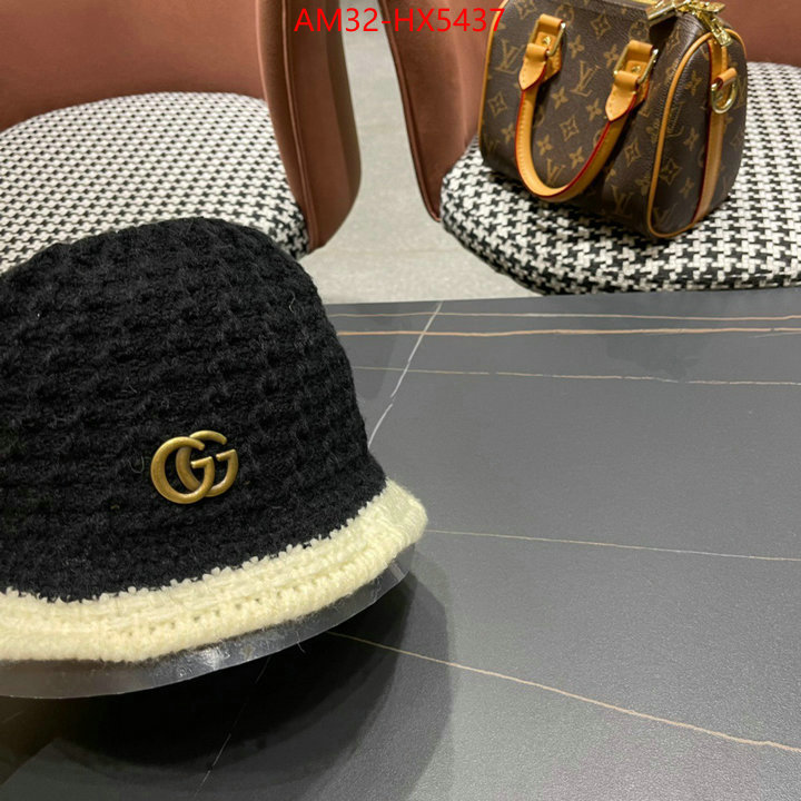 Cap(Hat)-Gucci replica 2024 perfect luxury ID: HX5437 $: 32USD