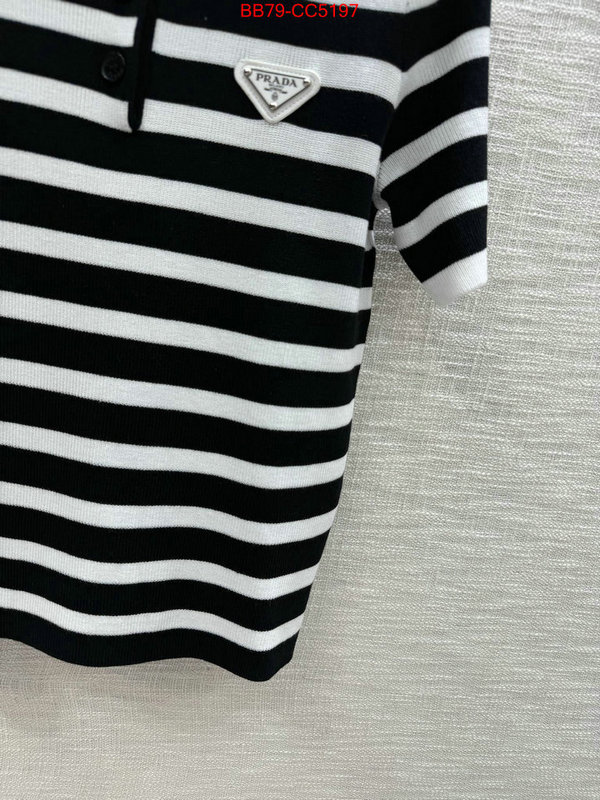 Clothing-Prada 1:1 ID: CC5197 $: 79USD