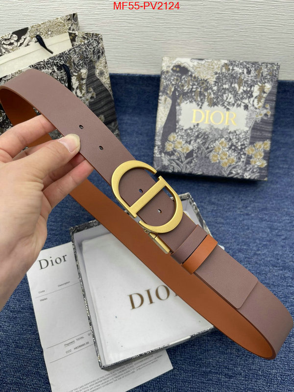 Belts-Dior 2024 perfect replica designer ID: PV2124 $: 55USD
