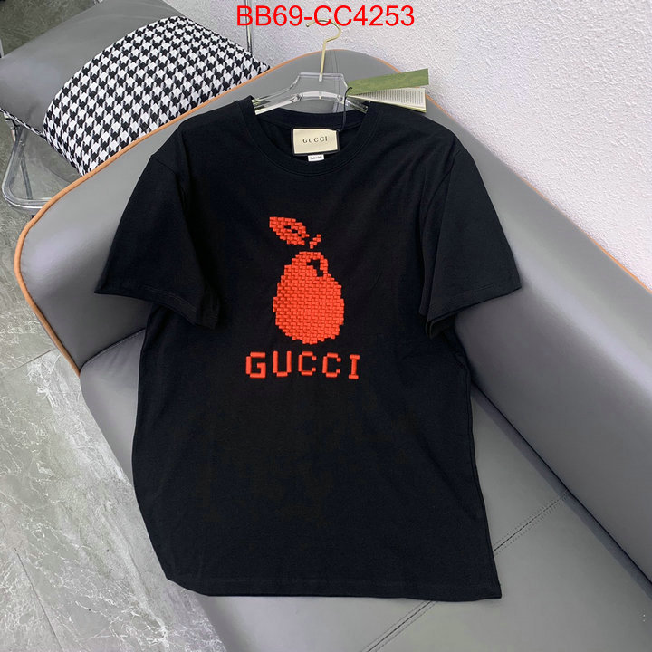 Clothing-Gucci replica aaaaa+ designer ID: CC4253 $: 69USD