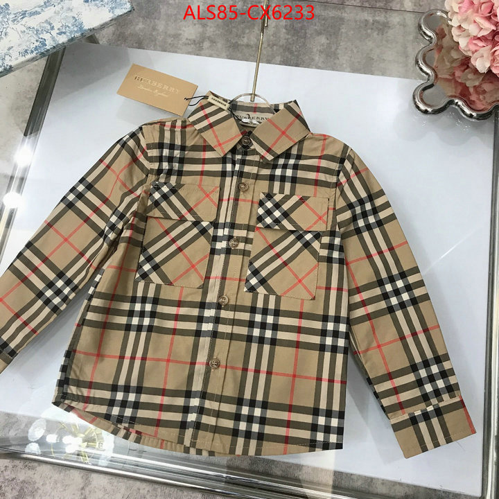 Kids clothing-Burberry designer fake ID: CX6233 $: 85USD