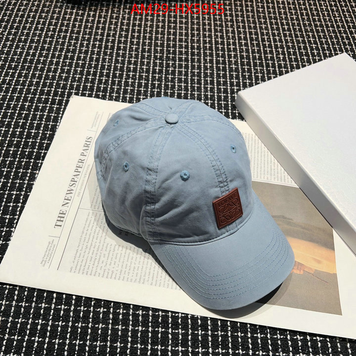 Cap(Hat)-Loewe knockoff highest quality ID: HX5955 $: 29USD