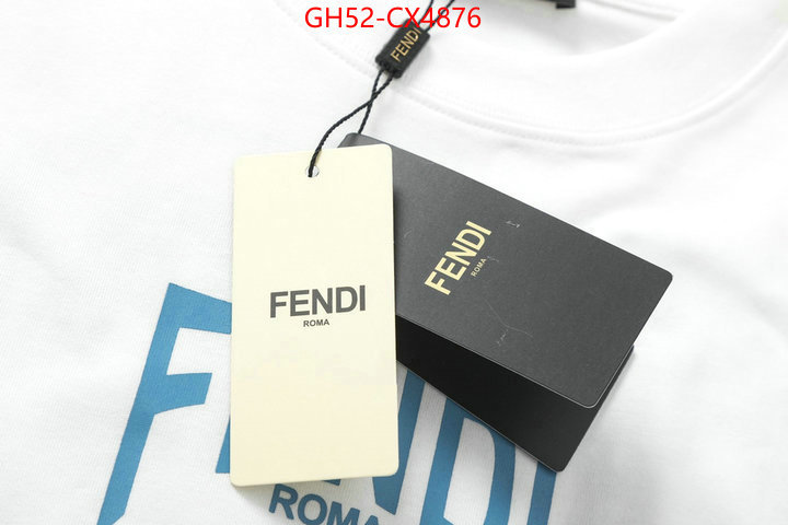 Clothing-Fendi high quality happy copy ID: CX4876 $: 52USD