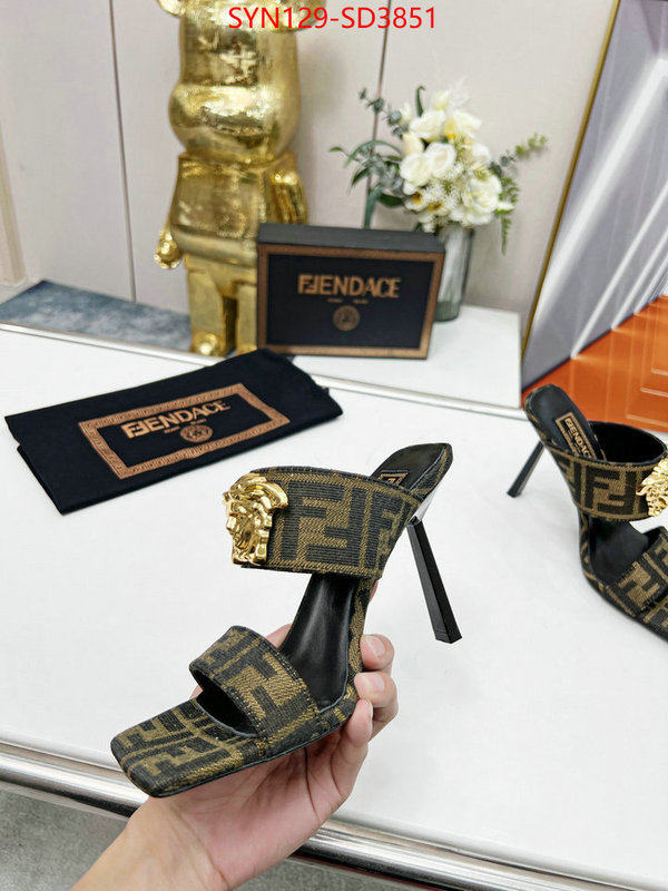 Women Shoes-Fendi best replica quality ID: SD3851 $: 129USD