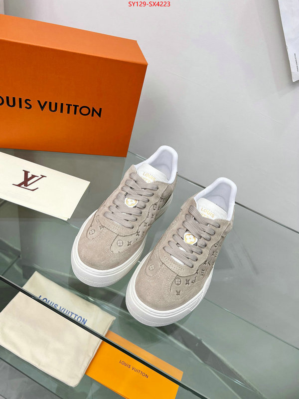 Women Shoes-LV where quality designer replica ID: SX4223 $: 129USD