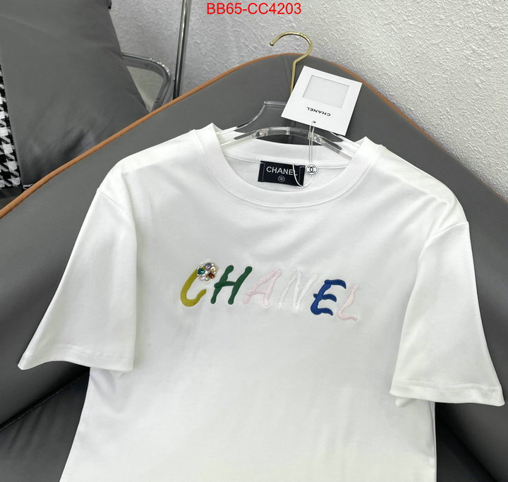 Clothing-Chanel styles & where to buy ID: CC4203 $: 65USD