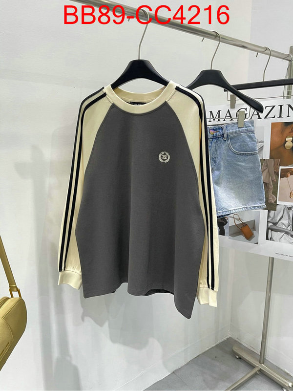 Clothing-Chanel replica 1:1 ID: CC4216 $: 89USD