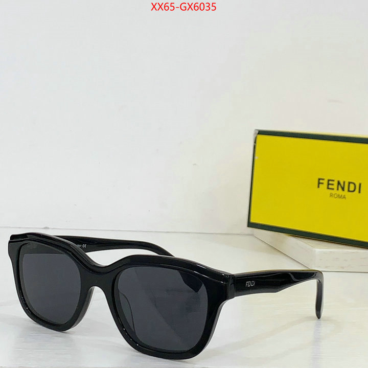 Glasses-Fendi where can i find ID: GX6035 $: 65USD