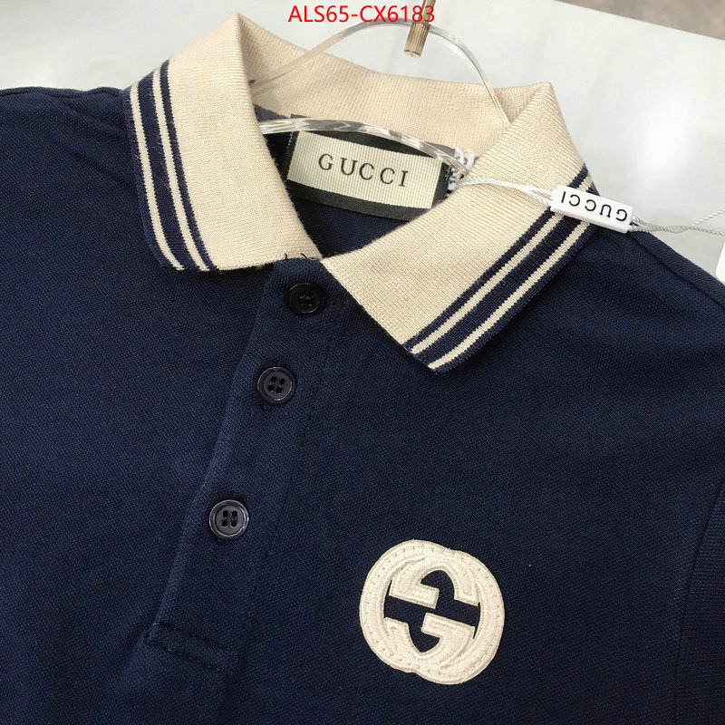 Kids clothing-Gucci top perfect fake ID: CX6183 $: 65USD