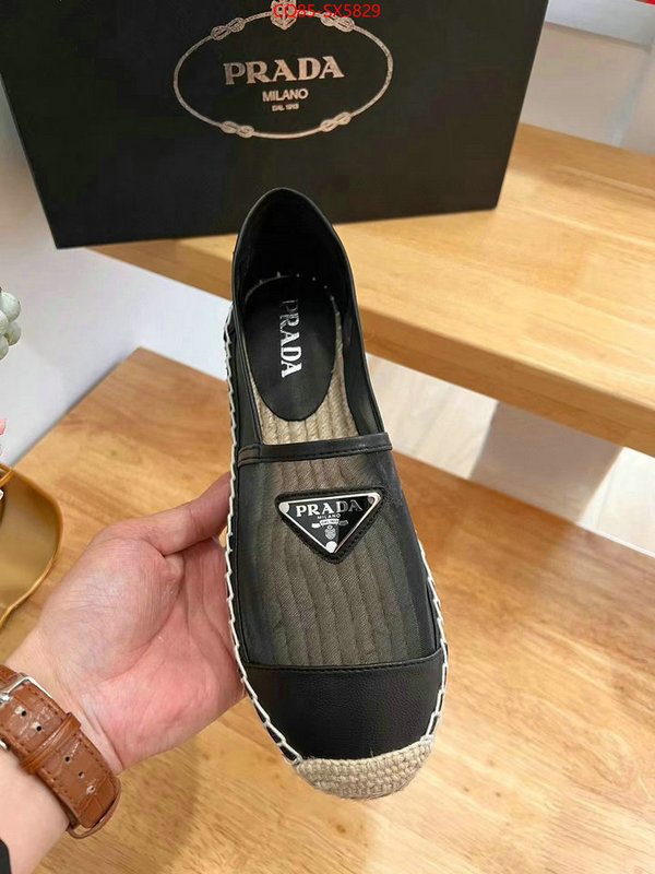 Women Shoes-Prada exclusive cheap ID: SX5829 $: 85USD